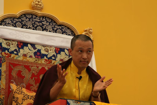 Last talk in Outer Gesar programme by Sakyong Mipham Rinpoche -(c) Helen Vink 2008