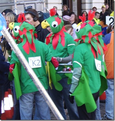 Great Christmas Pudding Race