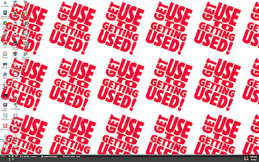 the used wallpaper. to getting used wallpaper