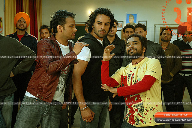 ik kudi punjab di shooting still, amrinder gill, jaspinder cheema