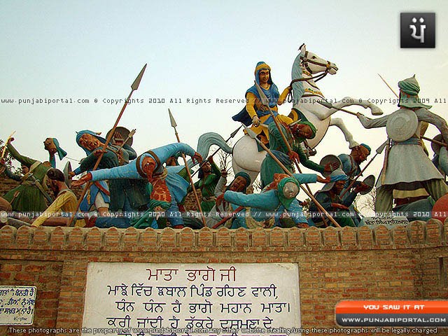 Mata Bhago Ji from Jhabal in War