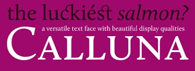 Calluna Beautiful Free Fonts For Your Designs | Geng Gao | the blog | the Design, Software, Gadgets blog