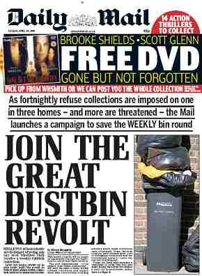Daily Mail finally loses any sense of proportion