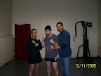 Richie Torres, Abraham Garcia and Sensei Mike Mullero