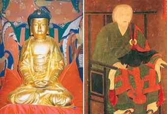 A metal statue of the Buddha in Baekryeon Temple, Ganghwa, Gyeonggi, left, was stolen in December 1998. Right, a lost portrait of a high priest in Songgwang Temple, Suncheon, South Jeolla. Provided by the National Police Agency A metal statue of the Buddha in Baekryeon Temple, Ganghwa, Gyeonggi, left, was stolen in December 1998. Right, a lost portrait of a high priest in Songgwang Temple, Suncheon, South Jeolla. Provided by the National Police Agency