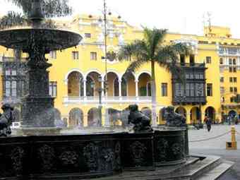 Lima's Main Square dates to 1535 AD