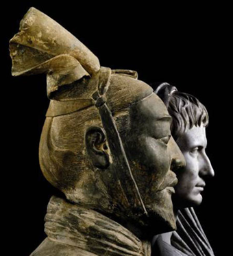 Roman and Chinese Empires come together in art exhibit in Italy