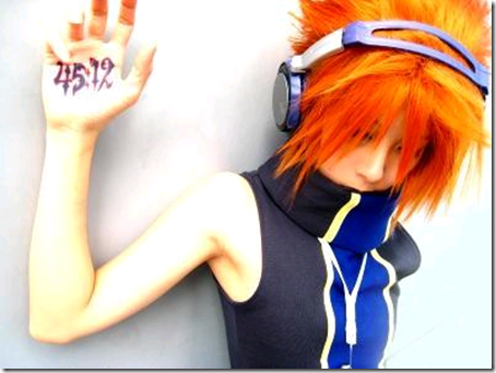 the world ends with you cosplay - sakuraba neku