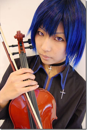 shugo chara! cosplay - tsukiyomi ikuto