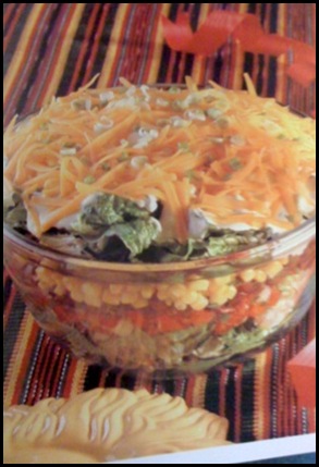layered mexican salad