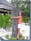 tom and em @ bora bora airport