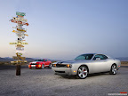 Click to view DODGE + CAR + CHALLENGER Wallpaper [Challenger SRT8 vs Shelby GT500 08 1600x1200px.jpg] in bigger size