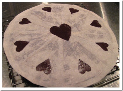 stencil for torte
