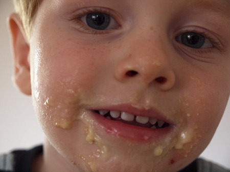 mr 3 licked the bowl