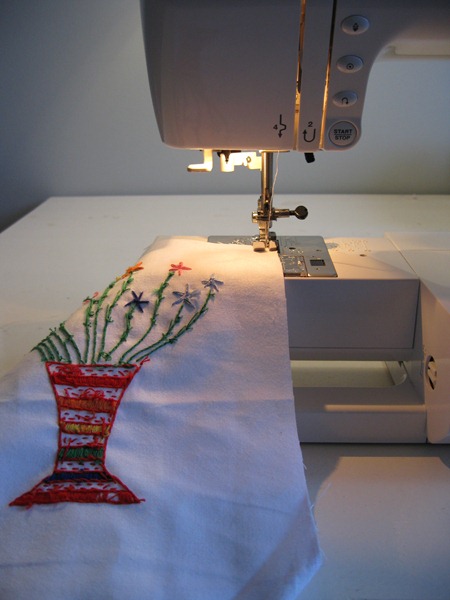 sew seams for outer