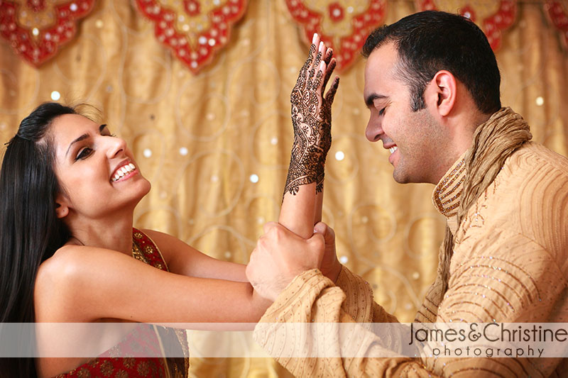 Nadia and Girish Mehendi
