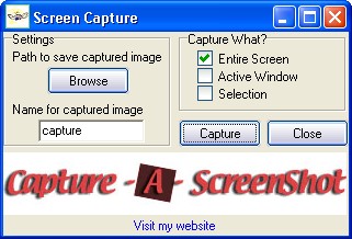 Capture A Screenshot
