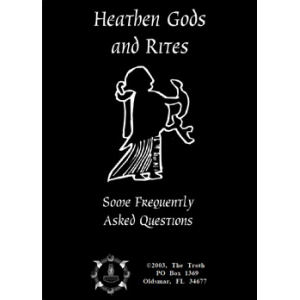 Heathen Gods And Rites Some Frequently Asked Questions Cover
