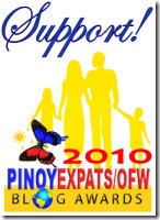 Support 2010 PinoyBlogAwards