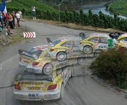 Handbrake Turn Rally Car Racing