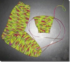Abstract Fiber Sock One Complete