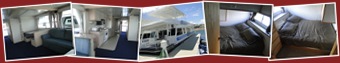 View The 50 & 70 footer houseboat at Cottonwood Cove Marina & Resort