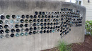 Wine Bottle Wall