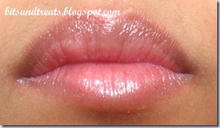 nivea angel star lip swatch, by bitsandtreats