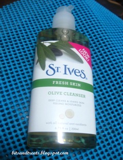 st. ives olive cleanser, by bitsandtreats