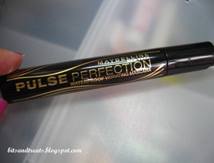 maybelline pulse perfection waterproof vibrating mascara, by bitsandtreats