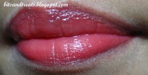maybelline watershine pure lipstick in r22, by bitsandtreats