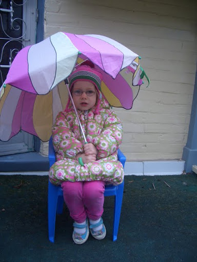 Cold Zoya on the Balcony