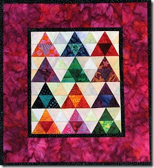 tri mini quilt