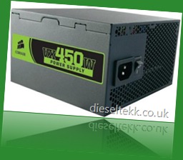 Diesel-Tekk.co.uk Corsair VX450 Diesel-Tekk.co.uk Corsair VX450