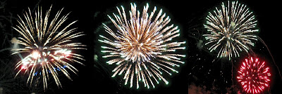 Fireworks.
