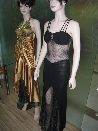 2 Evening Gowns ; Fashionable Trend ..
