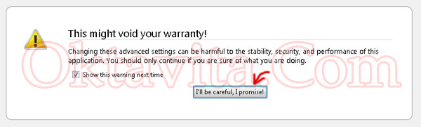 Pesan Peringatan Firefox