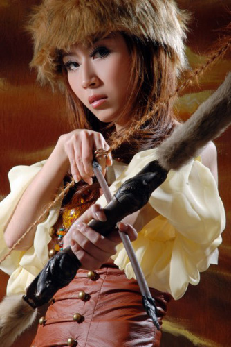 美眉日报 张颖~游戏美女COS射雕女郭靖 美眉日报 53923f00x6ca83578b969 张颖~游戏美女COS射雕女郭靖