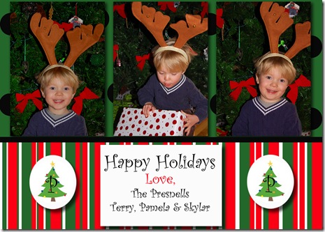 Christmas card I