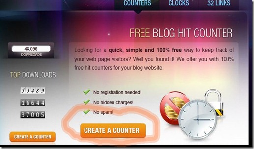Show your Visitors How Much Traffic Efficient you Are.