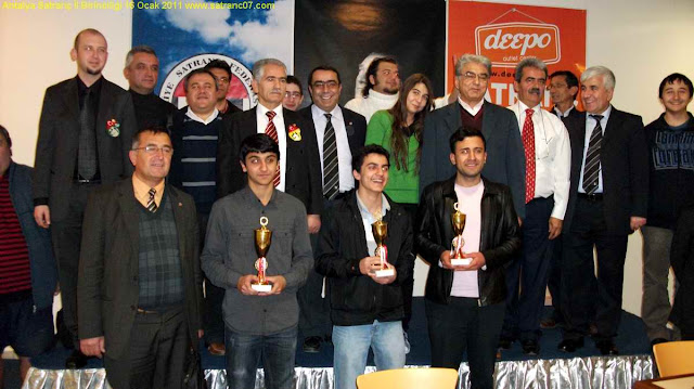 2010 Yılı Antalya Satranç İl Birinciliği Tamamlandı!!