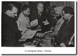 In Leningrad Library - Russia