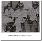 With Raavi Shastri and Chalasani Prasad