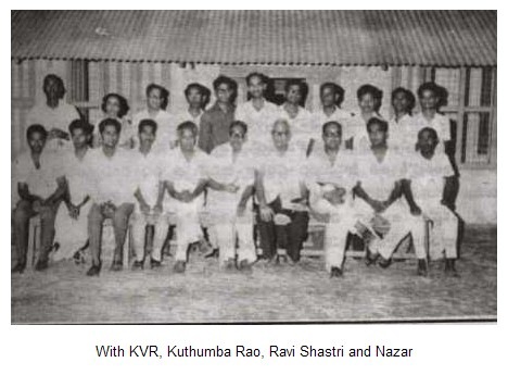 [With KVR, Kuthumba Rao, Ravi Shastri and Nazar[2].jpg]