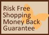 risk free shopping money back guarantee banner