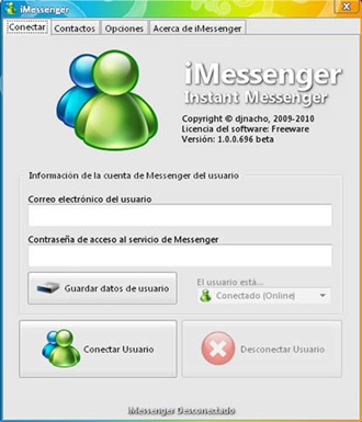  Messenger portable, iMessenger