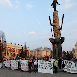 Third Moldavian students protest
