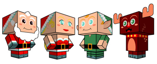 Papercrafts Cubeelog for Vodafone Papercrafts Cubeelog for Vodafon