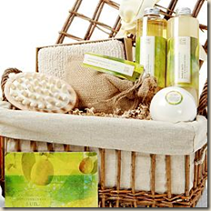 Mediterranean Sun Bath & Body Spa Basket