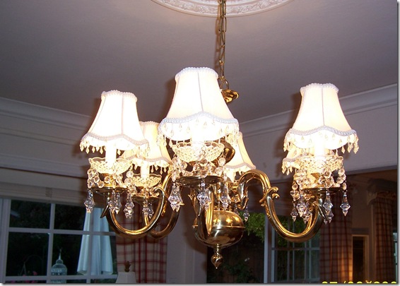 lampshades at night